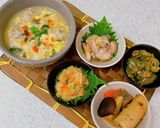 餃子の肉だねと皮で♪酸辣湯風スープ作り方7写真