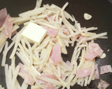 たけのこと小松菜バター炒め★お弁当★簡単作り方5写真