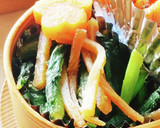 たけのこと小松菜バター炒め★お弁当★簡単作り方10写真