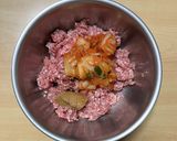 超簡単☆キムチ油揚げ餃子♪♪作り方1写真