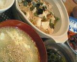 マーボー豆腐ととろとろたまごスープ作り方5写真
