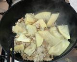 新筍の鶏そぼろあん作り方3写真