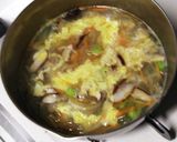 オニオン、アサリ、ふんわり卵スープ♪作り方2写真
