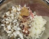 繊維質たっぷり　肉団子のお味噌汁作り方5写真