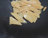 鶏皮とメンマのおつまみ作り方4写真