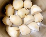 白みそ仕立て！京のお雑煮風スープ♪作り方1写真