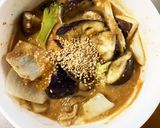 根菜茄子和風きな粉照り焼き味野菜炒め作り方18写真