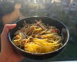 ペペロンチーノ(cabbage&bac)作り方12写真