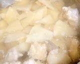 白みそ仕立て！京のお雑煮風スープ♪作り方7写真