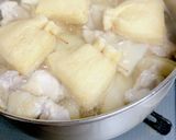 白みそ仕立て！京のお雑煮風スープ♪作り方8写真