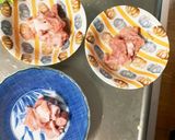 レンジ簡単きな粉オイスター炒味甘酢酢豚作り方2写真