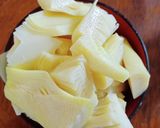 タケノコと鶏肉の煮物作り方1写真