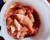 タケノコと鶏肉の煮物作り方2写真
