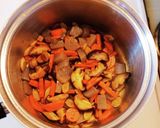 タケノコと鶏肉の煮物作り方5写真