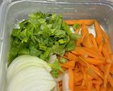 セロリの葉の洋風スープ作り方1写真