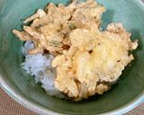 白葱と煮干しのかきあげ　雪塩添え作り方7写真