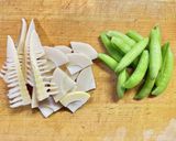 あさりと春野菜の味噌バターパスタ作り方2写真