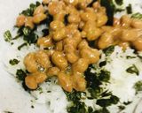 毎日の納豆●海苔納豆丼作り方1写真