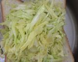 無水鍋でキャベツのホットサンド作り方2写真