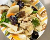 簡単きな粉洋風味噌味豚こま大根青椒肉絲風作り方14写真