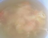 エビと卵の中華スープ作り方4写真