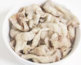 鶏皮と茄子の味噌炒め作り方1写真