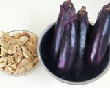 鶏皮と茄子の味噌炒め作り方2写真