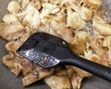 鶏皮と茄子の味噌炒め作り方6写真