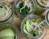 我が家の青梗菜ともやしのナムル作り方6写真