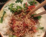 青梗菜と桜えびの中華風簡単混ぜるだけご飯作り方5写真