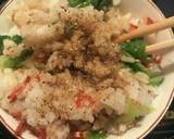 青梗菜と桜えびの中華風簡単混ぜるだけご飯作り方6写真