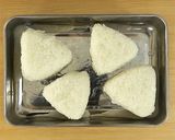 お弁当に！明太たまご焼きおにぎり作り方1写真