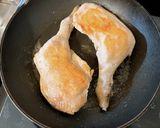 m時短♪フライパンdeローストチキン作り方4写真