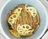 こんにゃくと蓮根の炒め煮作り方6写真
