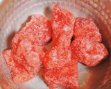 いちごたっぷり寒天ゼリー作り方1写真