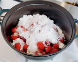 Staubでゴロゴロいちごジャム作り方2写真