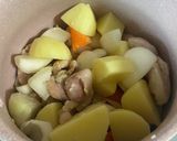 ︎✿玉ねぎ麹✿ルウなし！クリームシチュー作り方4写真