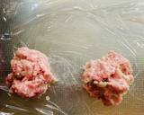 ＼肉球にゃんバーグ／おろしポン酢猫添え作り方7写真