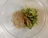 電子レンジで簡単！きゅうりともやしナムル作り方3写真