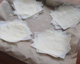 春巻きの皮で!いちごのミルフィーユパイ作り方2写真