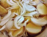 新じゃがと新玉ねぎのコトコト煮作り方3写真