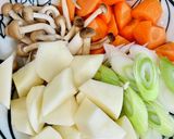 香味野菜とチキンの和風ポトフ♪作り方1写真