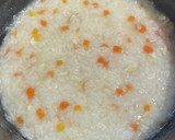 鯛とにんじんの炊き込み粥　離乳食冷凍保存作り方2写真