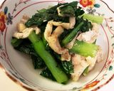 小松菜と油揚げの炒め煮作り方5写真