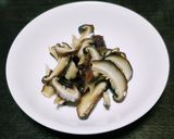 青梗菜と干し椎茸のスープ作り方1写真