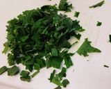 刻みしそ入り鶏肉餃子。作り方2写真