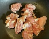 調味料3つ！鶏肉のはちみつ味噌バター作り方5写真