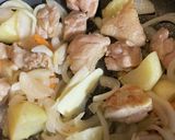 調味料3つ！鶏肉のはちみつ味噌バター作り方7写真