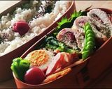 早朝弁当★袋の中で★玉ねぎだけの麻薬玉子作り方6写真