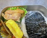 鳥の味噌漬けとおにぎりのお弁当作り方6写真